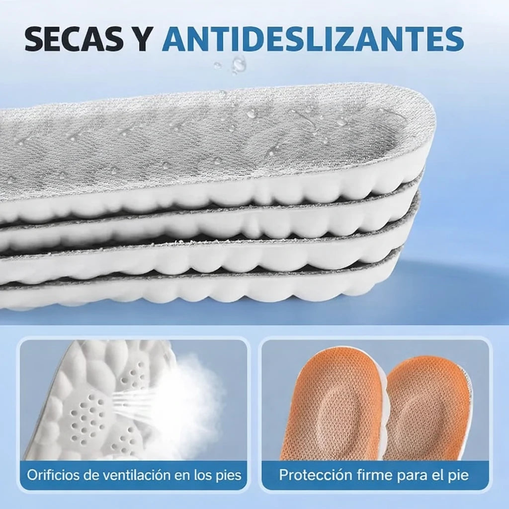 Plantillas Anatómicas Cloud Step Con Amortiguación Par x2