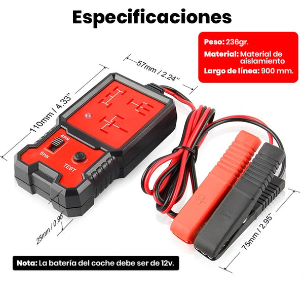 Tester Fácil de Baterías