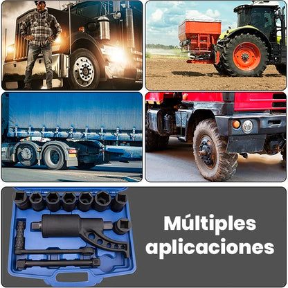 Kit Llave Multiplicadora De Fuerza Para Camión