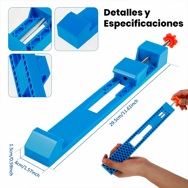 Guía Ajustable para Cortes Precisos