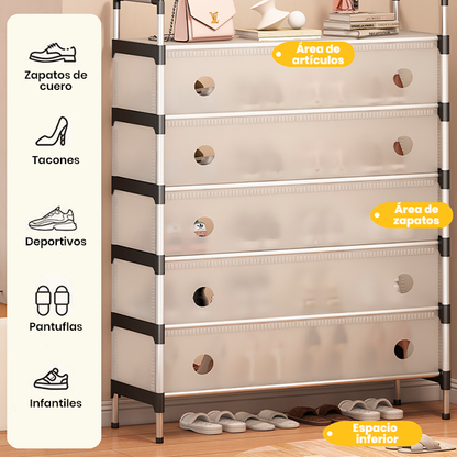 Organizador de Calzado de 6 Niveles