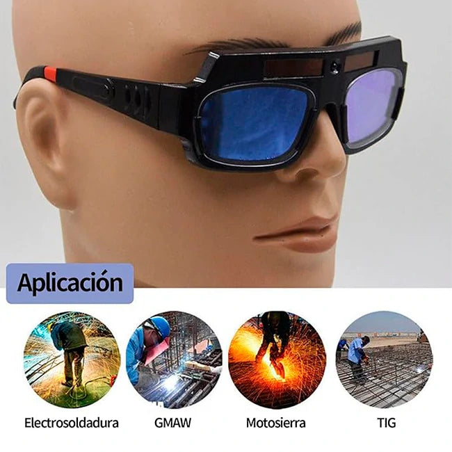 Gafas Protectoras Soldadura Oscurecimiento Fotosensible