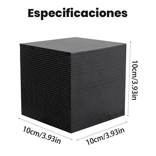 Cubo Purificador De Carbono Para Acuario