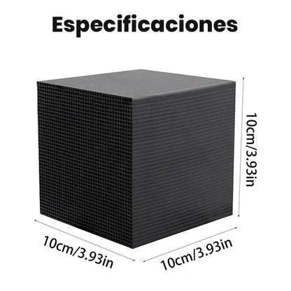 Cubo Purificador De Carbono Para Acuario