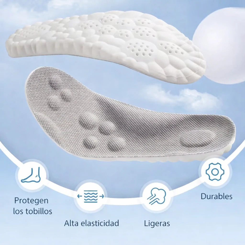 Plantillas Anatómicas Cloud Step Con Amortiguación Par x2