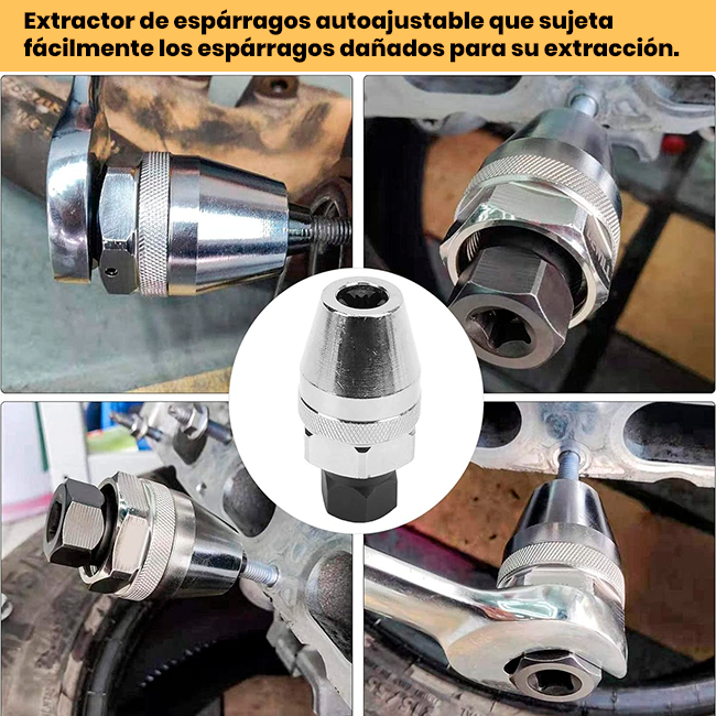 Cabezal Extractor de Tornillos Rotos