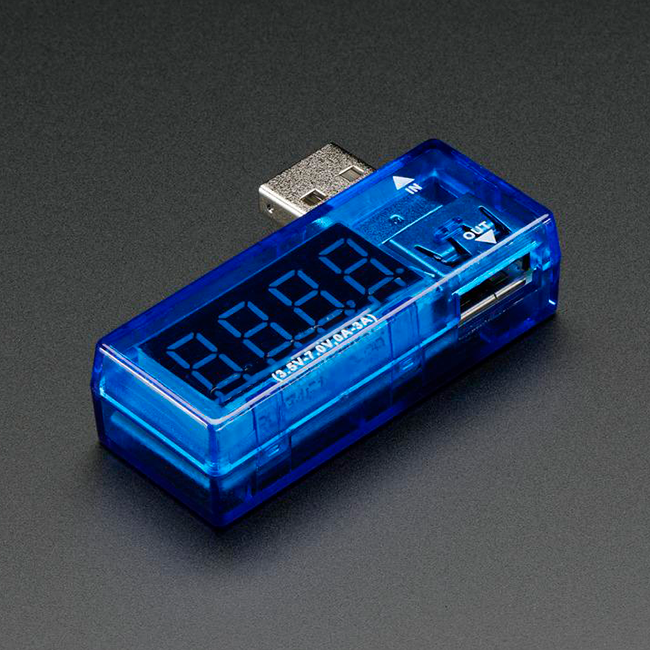 Medidor USB de Voltaje de Carga x3