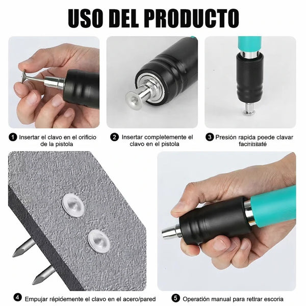 Pistola Clavos Ahorra Horas Pro
