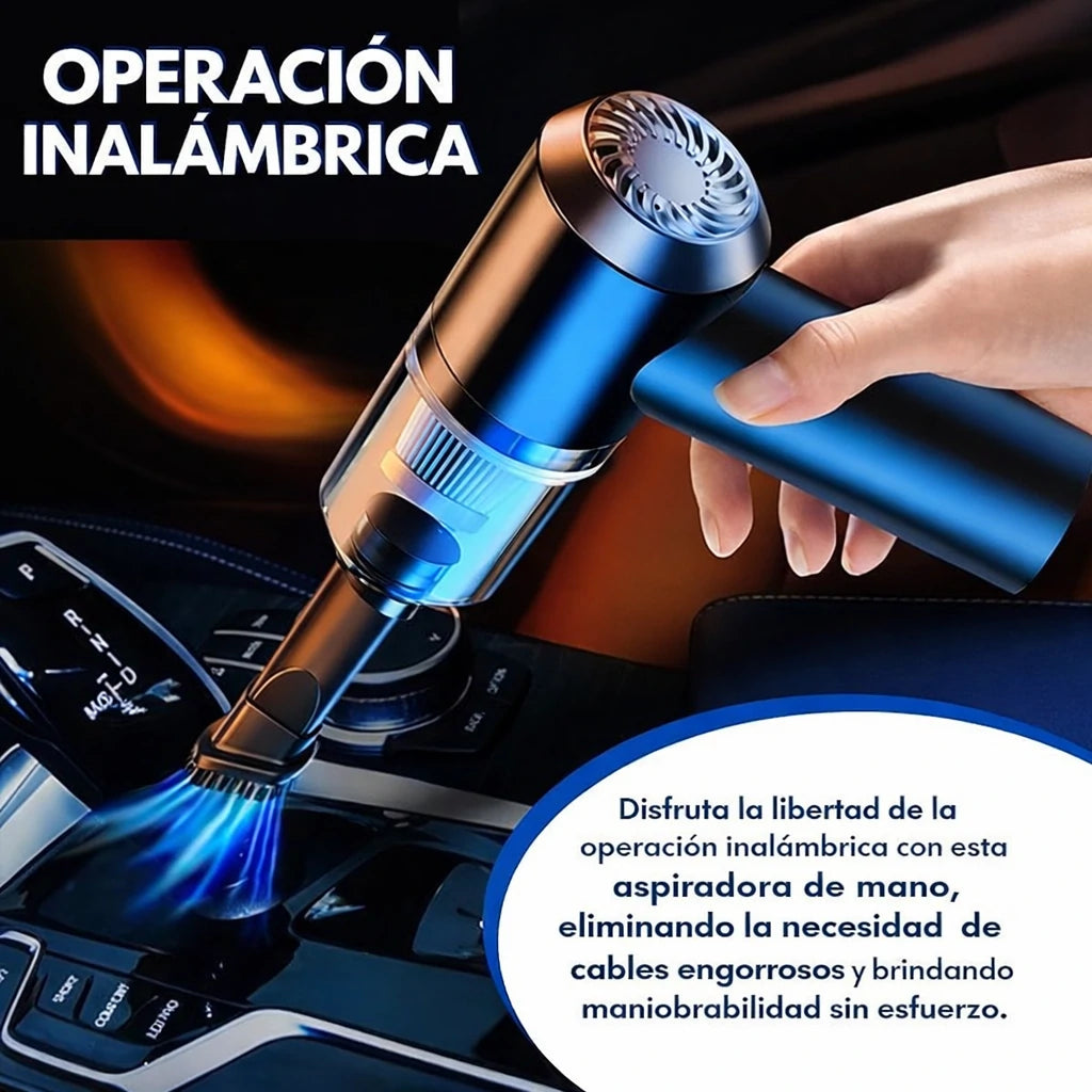 Aspiradora Portátil Recargable 3 En 1