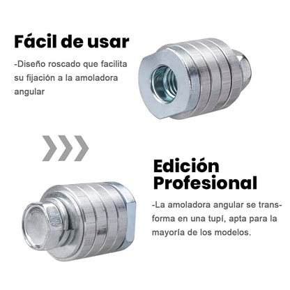 Adaptador de Pulidora a Ranuradora 🎁Pague 1, Lleve 2🎁