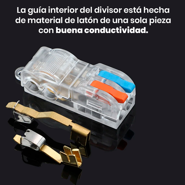 Conector Eléctrico Rápido Sin Pelar