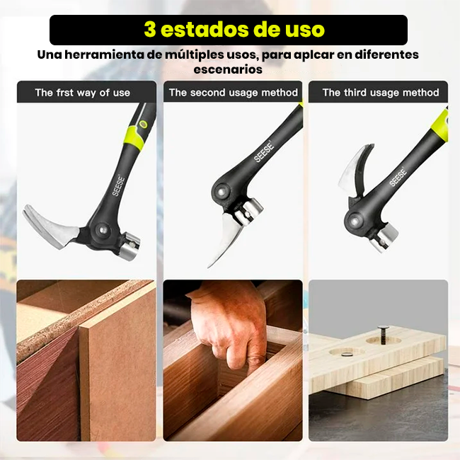 Martillo de Garra Multifuncional