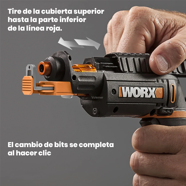 Destornillador Semiautomático 6 en 1