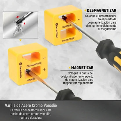Set 43 Piezas Destornilladores Magnéticos Multi Propósito