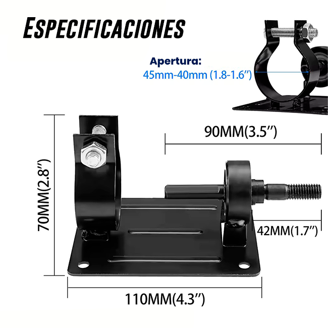 Base Soporte de Pulido para Taladro