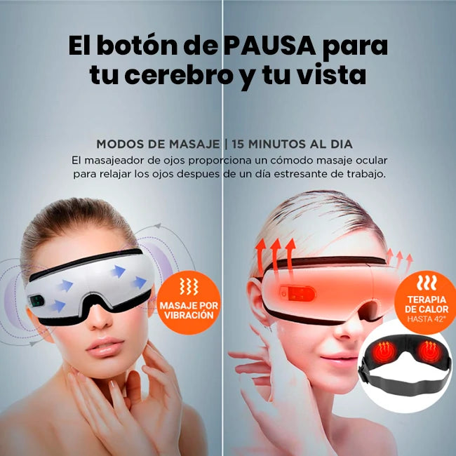 Gafas Masajeadoras De Ojos Relajantes