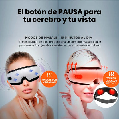 Gafas Masajeadoras De Ojos Relajantes