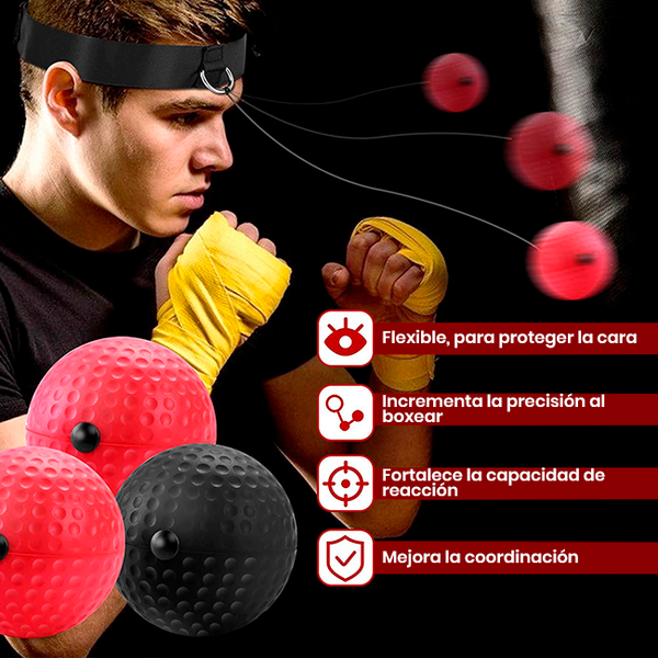 Bola Reflex Boxeo Entrenamiento Pro