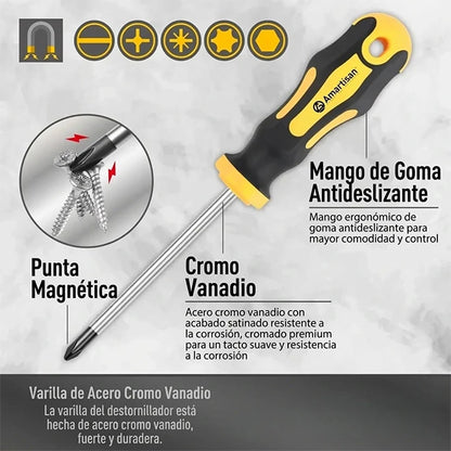 Set 43 Piezas Destornilladores Magnéticos Multi Propósito