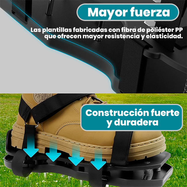Zapatos Aireadores de Césped