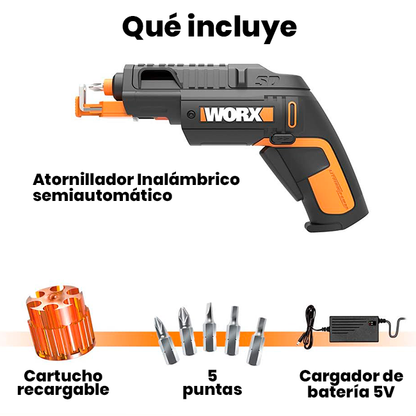 Destornillador Semiautomático 6 en 1