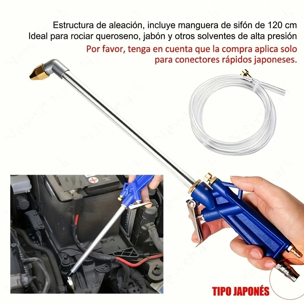 Pistola De Aire Limpieza Automotriz a Alta Presión