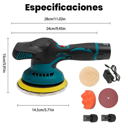 Kit Polichadora Inalámbrica Para Carro 🎁 2 baterias