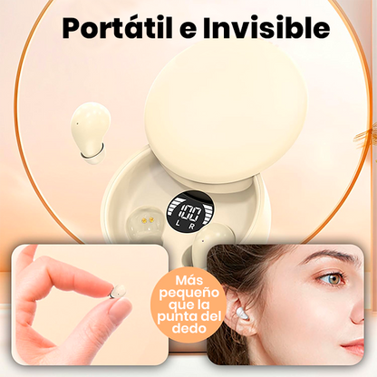 Mini Audífonos Inalámbricos Invisibles