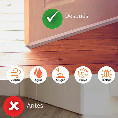 Cinta Burlete Adhesiva Sellado De Puertas y Ventanas 5 Mts