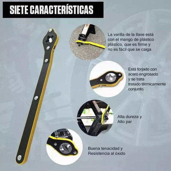 Carraca de coche resistente
