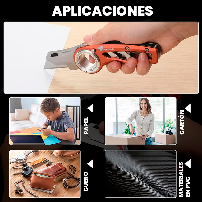 Navaja Multiusos Plegable 🎁Pague 1, Lleve 2🎁 +10 cuchillas