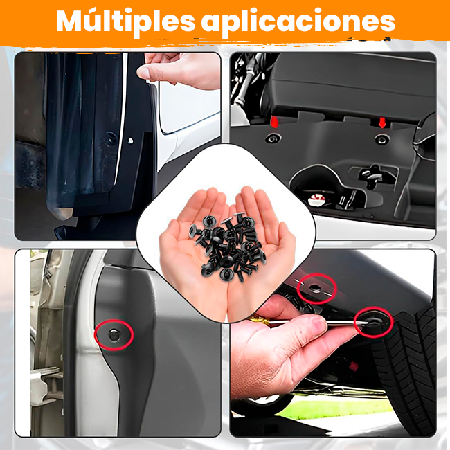 Tornillo Clip de Sujeción