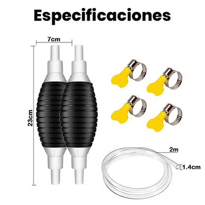 Bomba Manual de Succión de Líquidos Multifuncional x2
