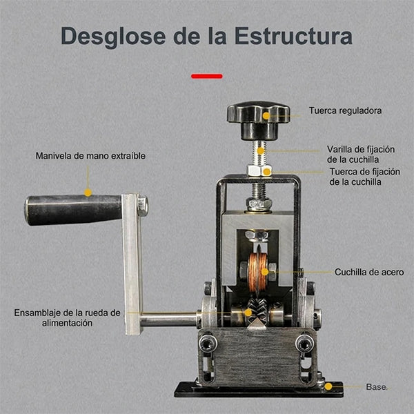 Pelador de Cables Rápido