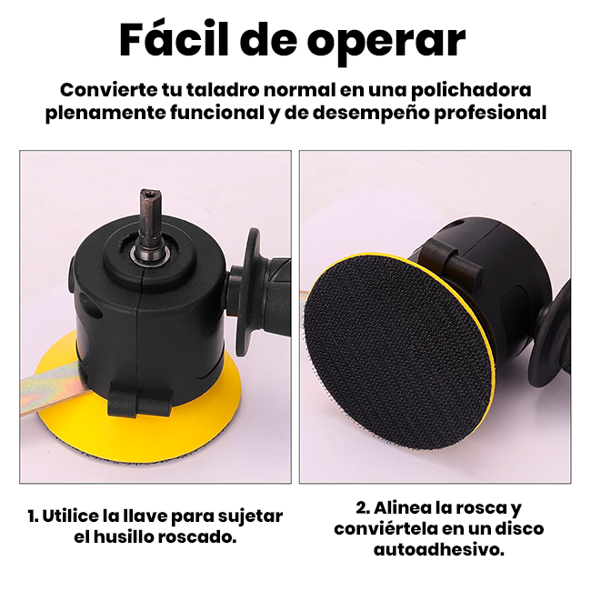Kit Adaptador Polichadora para Taladro