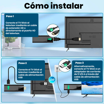 TV Stick Convertidor  a Smart TV Android