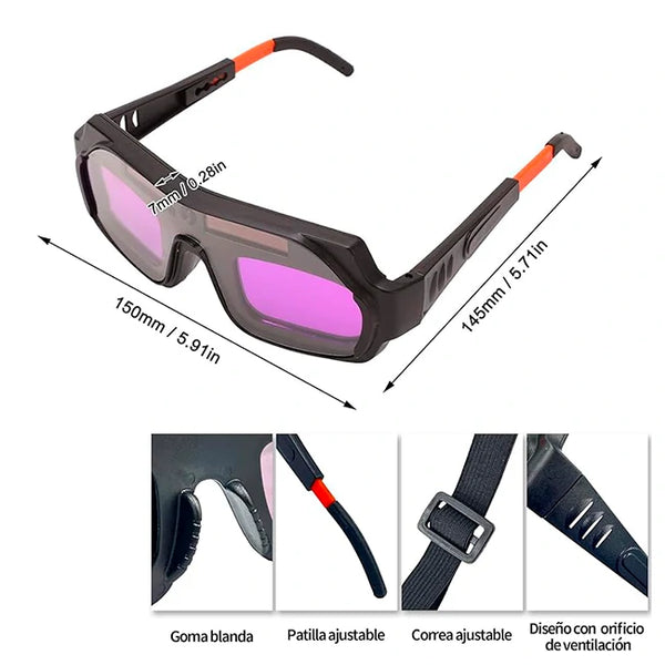 Gafas Soldador Pro Livianas