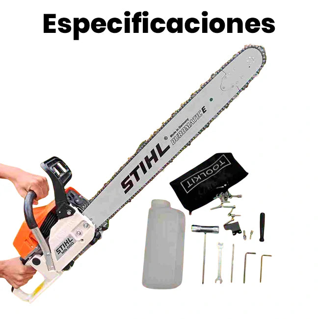Motosierra Stihl A Gasolina MS-660 Trabajo Pesado