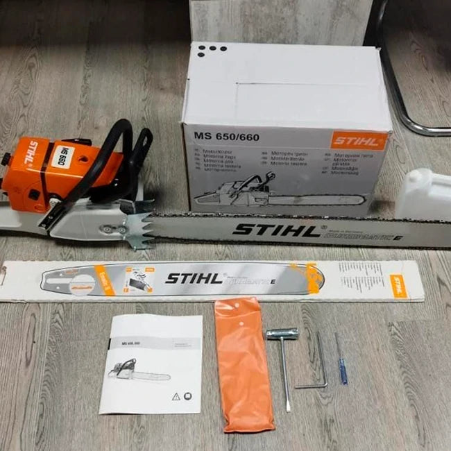 Motosierra Stihl A Gasolina MS-660 Trabajo Pesado