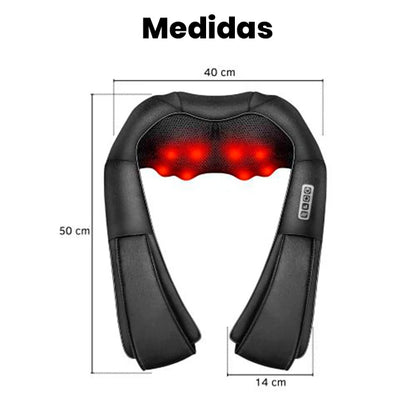Masajeador Shiatsu Para Cuello Y Hombros Con Calor
