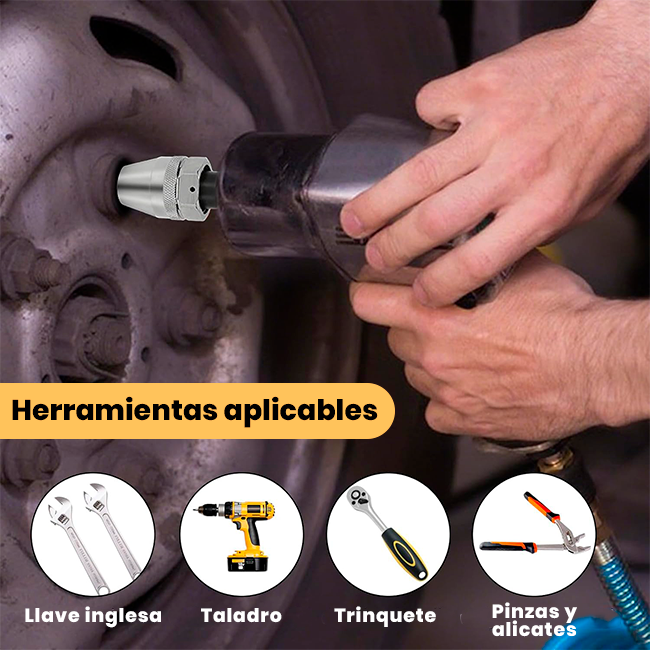 Cabezal Extractor de Tornillos Rotos