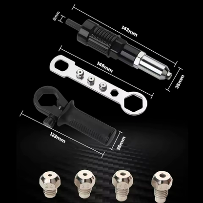 Adaptador Remachador para Taladro