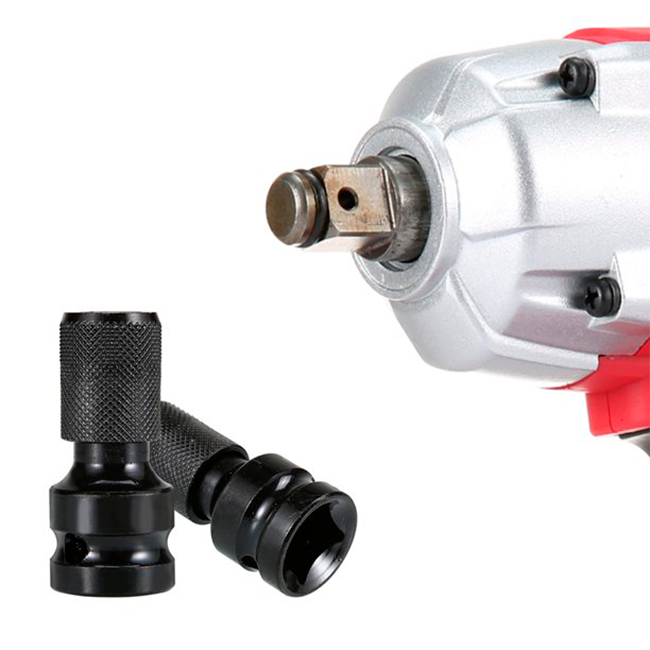 Pack x3 Adaptador Llave Impacto 1/2 a Hexagonal de Carga Rápida