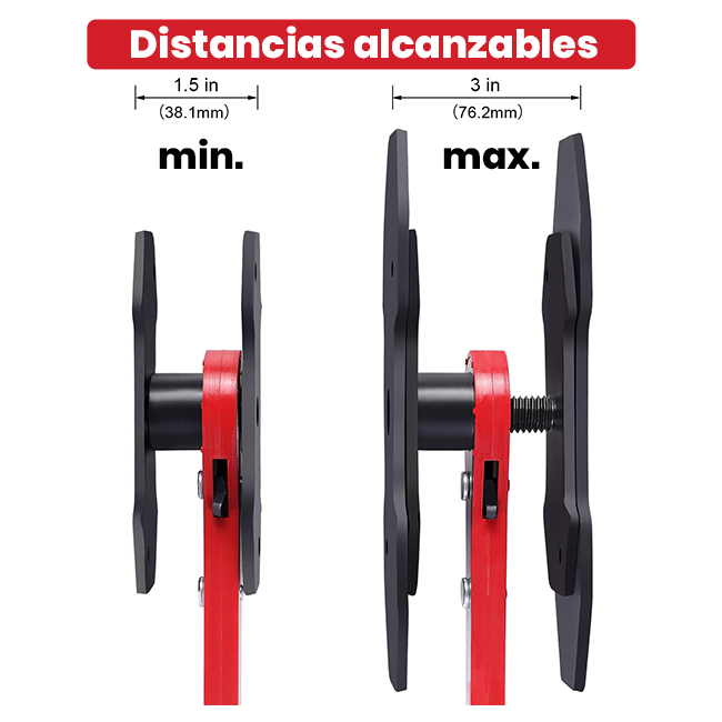 Herramienta para esparcir pistones de Frenos