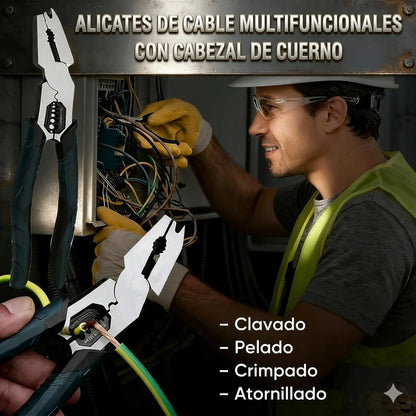 Alicates De Corte Multifuncionales Pro 6 En 1