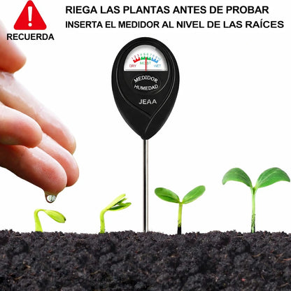 Medidor De Humedad De Suelo Para Plantas Y Jardines