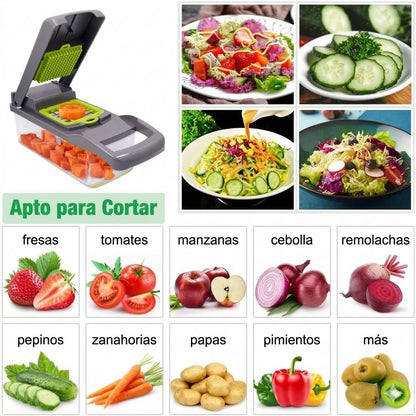 Cortador De Alimentos Multifuncional 14 En 1