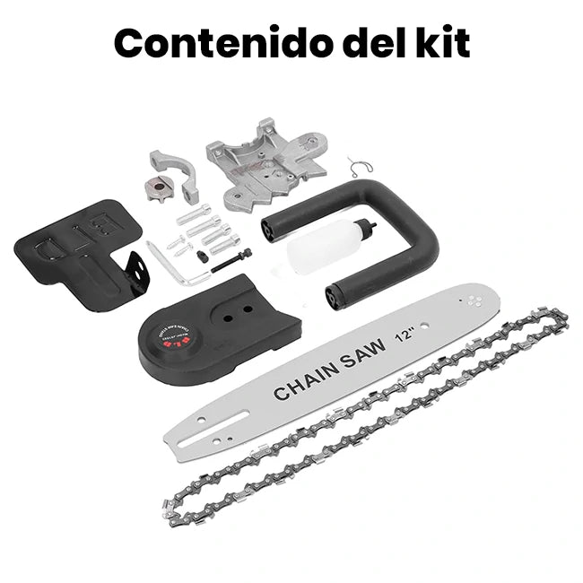Kit Convertidor Motosierra Para Pulidora