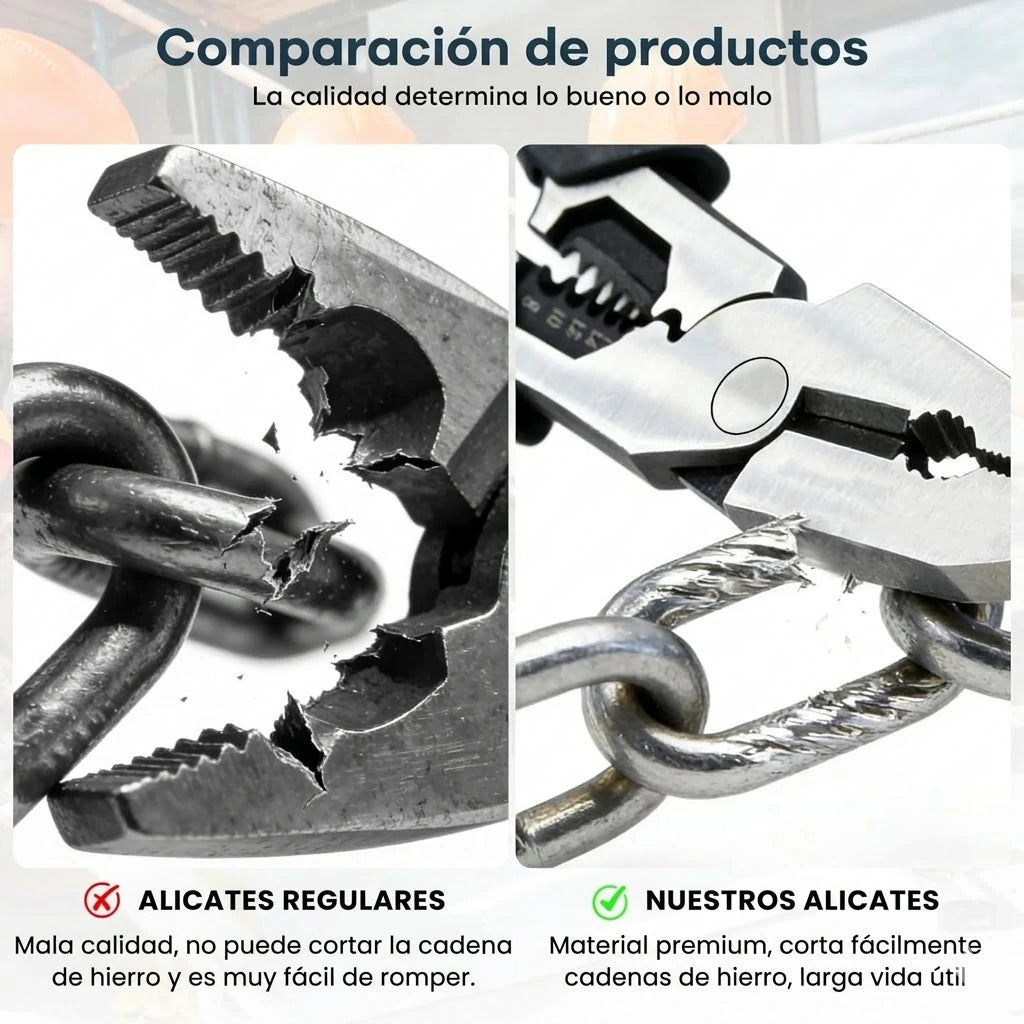 Alicates De Corte Multifuncionales Pro 6 En 1