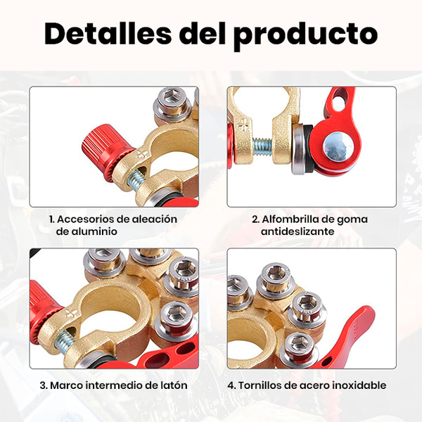 Conector Rápido Batería Pro